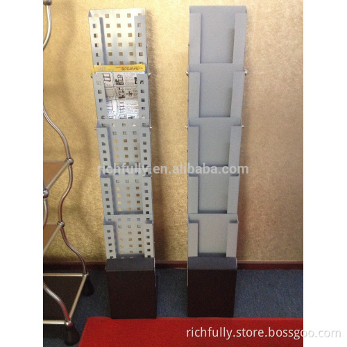 Shenzhen Guangzhou Folding Exhibition Brochure Holder with holes or without holes